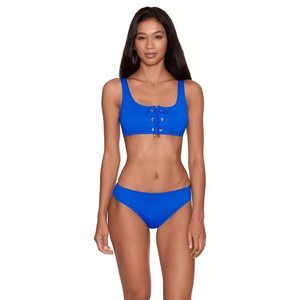 Lauren Ralph Lauren Beach Club Solid Hipster Bottoms Royal Blue 10